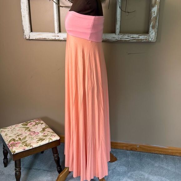 Vintage Victoria’s Secret strapless convertible dress maxi skirt size small fold - Picture 3 of 8